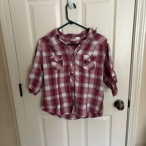 Flannel top